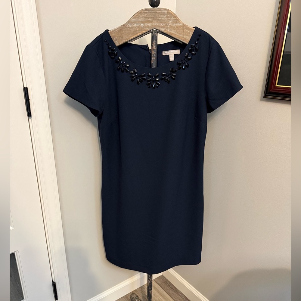 Banana Republic Midnight Blue Mini Dress